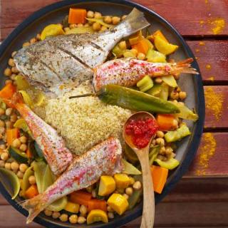 Easy fish couscous Easy fish couscous
